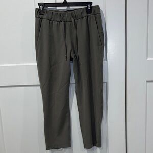 lululemon athletica Olive Green Women's Drawstring Track Pants